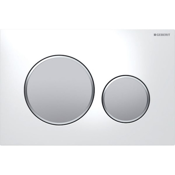Смывная клавиша GEBERIT SIGMA 20 115,882.KL.1 белый хром матовый