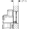 Смывная клавиша GEBERIT SIGMA 60 115,640.SI.1